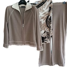 Tuta tre pezzi ciniglia di