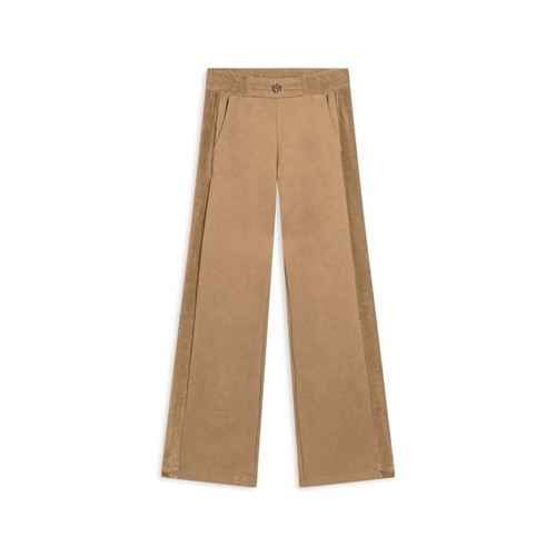 Pantaloni wide leg - in, viscosa